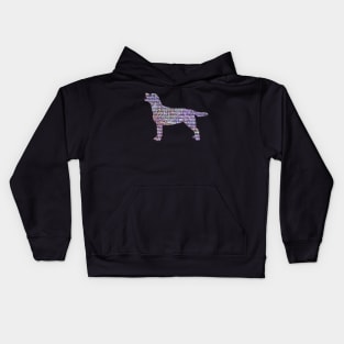 Graffiti Wall Dog Kids Hoodie